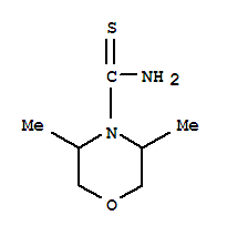 4-Morpholinecarbothioamide,3,5-dimethyl-