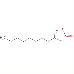 2(3H)-Furanone, dihydro-4-octyl- molecular structure