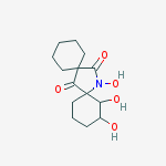 9,10,14-trihydroxy-14-azadispiro[5.1.5.2]pentadecane-7,15-dione