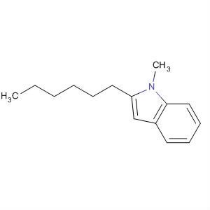 1H-Indole, 2-hexyl-1-methyl-
