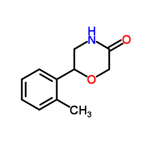 6-(2-Methylphenyl)morpholin-3-one