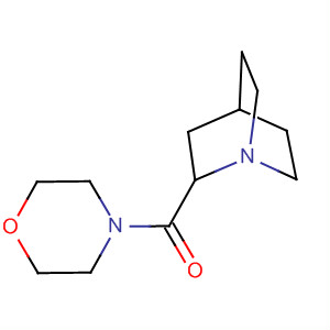 Morpholine, 4-(1-azabicyclo[2.2.2]oct-2-ylcarbonyl)-