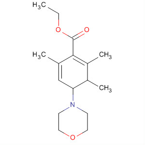 1,5-Cyclohexadiene-1-carboxylic acid,2,3,6-trimethyl-4-(4-morpholinyl)-, ethyl ester