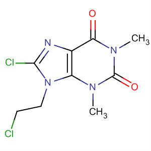 1H-Purine-2,6-dione,8-chloro-9-(2-chloroethyl)-3,9-dihydro-1,3-dimethyl-