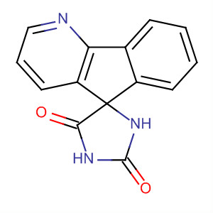 Spiro[imidazolidine-4,5'-[5H]indeno[1,2-b]pyridine]-2,5-dione